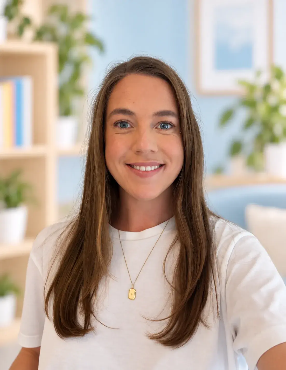 Portrait of Tayla, registered psychologist at Tic Tac Toe Early Childhood Psychology.